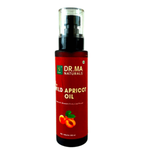 Dr Ma Naturals 100 ml Wild Apricot Oil bottle – pure cold-pressed Himalayan apricot kernel oil